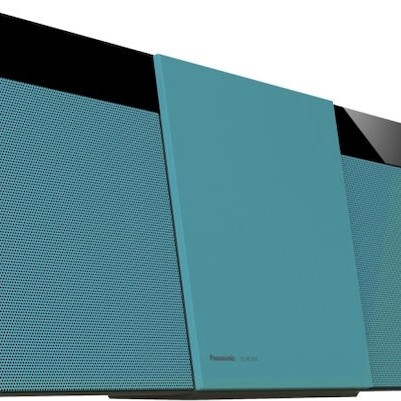 Panasonic Ηχοσύστημα 2.0 SC-HC304 SC-HC304EG-G 20W με CD Player και Bluetooth Μπλε