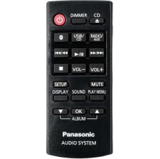 Panasonic Ηχοσύστημα 2.0 SC-HC304 SC-HC304EG-G 20W με CD Player και Bluetooth Μπλε