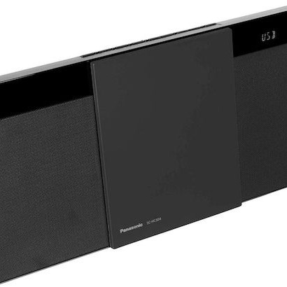 Panasonic Ηχοσύστημα 2.0 SC-HC304 SC-HC304EG-K 20W με CD Player και Bluetooth Μαύρο