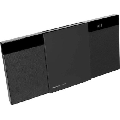 Panasonic Ηχοσύστημα 2.0 SC-HC304 SC-HC304EG-K 20W με CD Player και Bluetooth Μαύρο