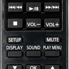 Panasonic Ηχοσύστημα 2.0 SC-HC304 SC-HC304EG-K 20W με CD Player και Bluetooth Μαύρο