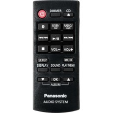 Panasonic Ηχοσύστημα 2.0 SC-HC304 SC-HC304EG-R 20W με CD Player και Bluetooth Κόκκινο