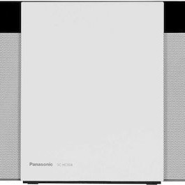 Panasonic Ηχοσύστημα 2.0 SC-HC304 SC-HC304EG-W 20W με CD Player και Bluetooth Λευκό