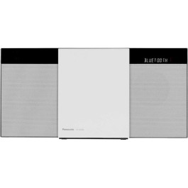 Panasonic Ηχοσύστημα 2.0 SC-HC304 SC-HC304EG-W 20W με CD Player και Bluetooth Λευκό