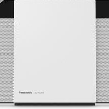 Panasonic Ηχοσύστημα 2.0 SC-HC304 SC-HC304EG-W 20W με CD Player και Bluetooth Λευκό