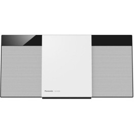 Panasonic Ηχοσύστημα 2.0 SC-HC304 SC-HC304EG-W 20W με CD Player και Bluetooth Λευκό