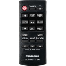 Panasonic Ηχοσύστημα 2.0 SC-HC304 SC-HC304EG-W 20W με CD Player και Bluetooth Λευκό