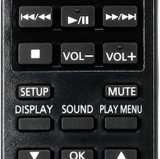 Panasonic Ηχοσύστημα 2.0 SC-HC304 SC-HC304EG-W 20W με CD Player και Bluetooth Λευκό