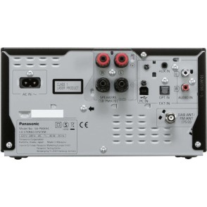 Panasonic Ηχοσύστημα 2.0 SC-PMX94 SC-PMX94EG-K 120W με CD Player και Bluetooth Μαύρο