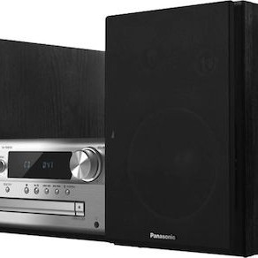 Panasonic Ηχοσύστημα 2.0 SC-PMX94 SC-PMX94EG-S 120W με CD Player και Bluetooth Ασημί