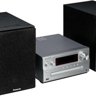 Panasonic Ηχοσύστημα 2.0 SC-PMX94 SC-PMX94EG-S 120W με CD Player και Bluetooth Ασημί