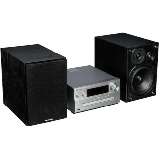 Panasonic Ηχοσύστημα 2.0 SC-PMX94 SC-PMX94EG-S 120W με CD Player και Bluetooth Ασημί
