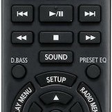 Panasonic Ηχοσύστημα 2.0 SC-PMX94 SC-PMX94EG-S 120W με CD Player και Bluetooth Ασημί