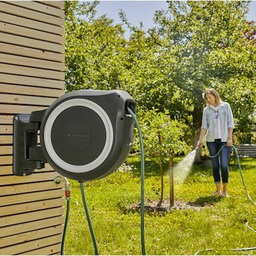 Gardena Αυτόματη Ανέμη Ποτίσματος Τοίχου με Λάστιχο 30m L
