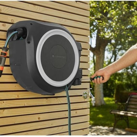Gardena Αυτόματη Ανέμη Ποτίσματος Τοίχου με Λάστιχο 30m L