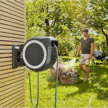 Gardena Αυτόματη Ανέμη Ποτίσματος Τοίχου με Λάστιχο 35m XL