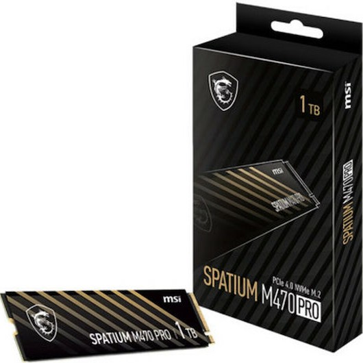 MSI Spatium M470 Pro SSD 1TB M.2 NVMe PCI Express 4.0