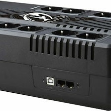 Powerwalker VI 600 MS UPS Line-Interactive 600VA 360W με 8 Schuko Πρίζες