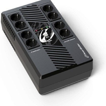 Powerwalker VI 800 MS UPS Line-Interactive 800VA 480W με 8 Schuko Πρίζες