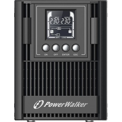 Powerwalker VFI 1000 AT UPS On-Line 1000VA 900W με 3 Schuko Πρίζες