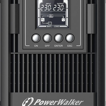 Powerwalker VFI 1000 AT UPS On-Line 1000VA 900W με 3 Schuko Πρίζες