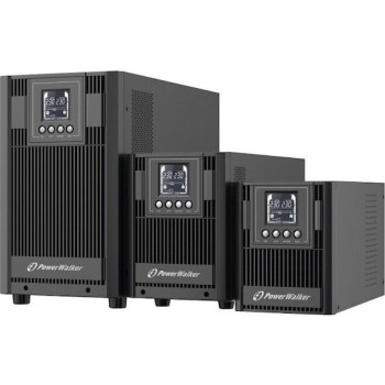 Powerwalker VFI 1000 AT UPS On-Line 1000VA 900W με 3 Schuko Πρίζες