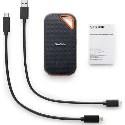 Sandisk Extreme Pro Portable V2 USB 3.2 / USB-C Εξωτερικός SSD 1TB 2.5