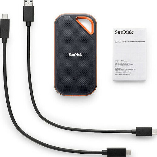 Sandisk Extreme Pro Portable V2 USB 3.2 / USB-C Εξωτερικός SSD 1TB 2.5