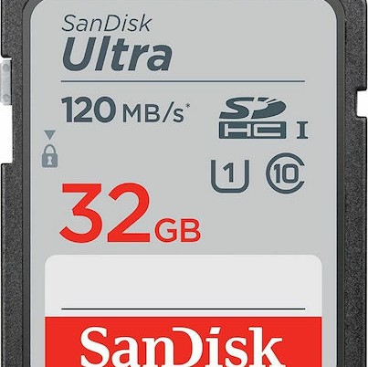 Sandisk Ultra SDHC 32GB Class 10 U1 UHS-I
