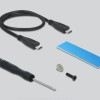 DeLock Θήκη για Σκληρό Δίσκο M.2 PCI Express με σύνδεση USB3.2