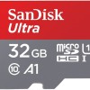 Sandisk Ultra microSDHC 32GB Class 10 U1 A1 UHS-I με αντάπτορα