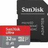 Sandisk Ultra microSDHC 32GB Class 10 U1 A1 UHS-I με αντάπτορα