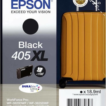 Epson 405XL Γνήσιο Μελάνι Εκτυπωτή InkJet Μαύρο (C13T05H14010)