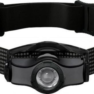 LedLenser Φακός Κεφαλής LED IPX4 με Μέγιστη Φωτεινότητα 200lm MH3 Gray