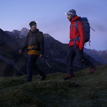 LedLenser Φακός Κεφαλής LED IPX4 με Μέγιστη Φωτεινότητα 200lm MH3 Gray