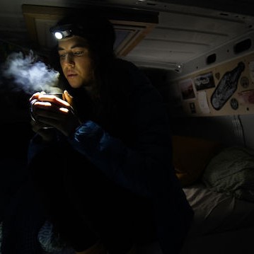 LedLenser Φακός Κεφαλής LED IPX4 με Μέγιστη Φωτεινότητα 200lm MH3 Gray