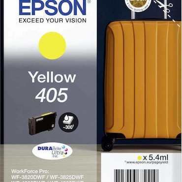 Epson 405 Γνήσιο Μελάνι Εκτυπωτή InkJet Κίτρινο (C13T05G44010)
