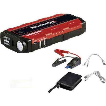 Einhell CE-JS 8 Φορητός Εκκινητής Μπαταρίας Αυτοκινήτου 7500mAh με Power Bank / Φακό / USB 12V