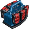 Bosch Φορτιστής Μπαταριών Εργαλείου 18V Λιθίου GAL 18V6-80 Professional Πολυφορτιστής
