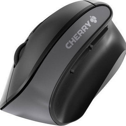 Cherry MW 4500 Ασύρματο Εργονομικό Ποντίκι Μαύρο