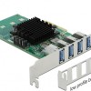 DeLock Κάρτα PCIe σε 4 θύρες USB 3.0