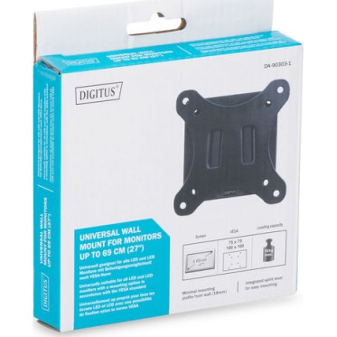 Digitus Επιτοίχια Βάση Οθόνης έως 27
