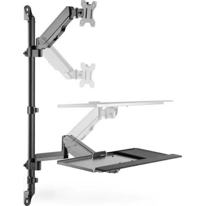 Digitus Versatile Standing Sitting Workdesk Wall Mount