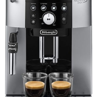 De'Longhi Magnifica S Smart Αυτόματη Μηχανή Espresso 1450W Πίεσης 15bar με Μύλο Άλεσης Ασημί