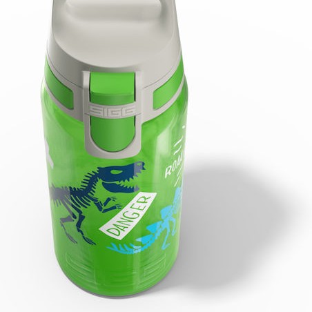 Sigg Παιδικό Παγούρι Δεινόσαυρος Πλαστικό Πράσινο 500ml