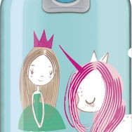 Sigg Viva One Παιδικό Παγούρι Μονόκερος Πλαστικό Non Spill Believe in Miracles 500ml