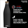 Sigg Meridian Μπουκάλι Θερμός Ανοξείδωτο BPA Free 700ml Μαύρο