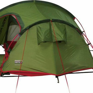 High Peak Sparow LW 2 Σκηνή Camping Τούνελ Ορειβασίας Χακί με Διπλό Πανί 4 Εποχών για 2 Άτομα Αδιάβροχη 3000mm 260x200x90εκ.