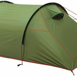 High Peak Kite 2 LW Σκηνή Camping Τούνελ Ορειβασίας Πράσινη με Διπλό Πανί 4 Εποχών για 2 Άτομα Αδιάβροχη 3000mm 230x120x90εκ.