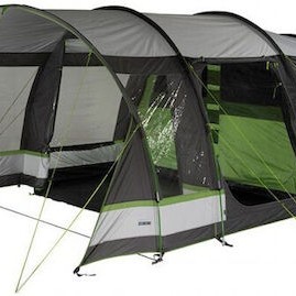 High Peak Garda 4.0 Χειμερινή Σκηνή Camping Τούνελ Πράσινη με Διπλό Πανί για 4 Άτομα 550x280x170εκ.